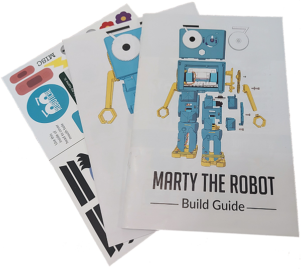 marty the robot plush